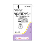 ETHICON Coated Vicryl Plus Antibacterial Sutures VCP708T 24 Each - MDL-ETHVCP708T
