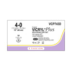 Ethicon Taper Point Vicryl + Antibacterial Suture VCP743D - 12.0 Each - MDL-ETHVCP743D