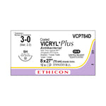 Ethicon Taper Point Vicryl + Antibacterial Suture VCP784D - 12.0 Each - MDL-ETHVCP784D