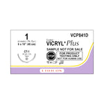 Ethicon Taper Point Vicryl + Antibacterial Suture VCP841D - 12.0 Each - MDL-ETHVCP841D