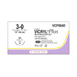 Ethicon Taper Point Vicryl + Antibacterial Suture VCP864D - 12.0 Each - MDL-ETHVCP864D