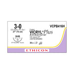 ETHICON Vicryl Plus Absorbable Sutures with Ethiguard Needle VCPB416H 36 Each - MDL-ETHVCPB416H