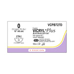 ETHICON Vicryl Plus Absorbable Sutures with Ethiguard Needle VCPB727D 12 Each - MDL-ETHVCPB727D