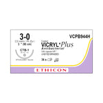 ETHICON Vicryl Plus Absorbable Sutures with Ethiguard Needle VCPB944H 36 Each - MDL-ETHVCPB944H