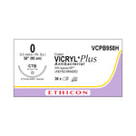 ETHICON Vicryl Plus Absorbable Sutures with Ethiguard Needle VCPB958H 36 Each - MDL-ETHVCPB958H