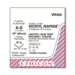 ETHICON Vicryl Rapide Absorbable Sutures VR494 12 Each - MDL-ETHVR494