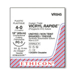 Ethicon Precision Cosmetic VICRYL RAPIDE Absorbable Sutures VR845 - 12.0 Each