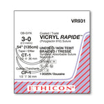ETHICON Taper Point Reverse Cutting Vicryl Absorbable Sutures VR931 12 Each - MDL-ETHVR931
