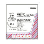 ETHICON Taper Point Vicryl Rapide Absorbable Sutures VR944 12 Each-MDL-ETHVR944
