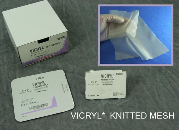 Vicryl Woven Mesh by Ethicon - VWMM - 3 Each - MDL-ETHVWMM