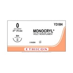 ETHICON Monocryl Absorbable Sutures Y318H 36 Each-MDL-ETHY318H