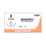 ETHICON Monocryl Absorbable Sutures Y352H 36 Each-MDL-ETHY352H