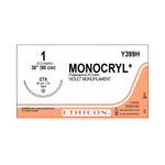 ETHICON Monocryl Absorbable Sutures Y399H 36 Each-MDL-ETHY399H