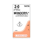 ETHICON Monocryl Absorbable Sutures Y417H 36 Each-MDL-ETHY417H