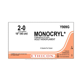 Ethicon Sutupak Precut Sutures Y909G - 12.0 Each