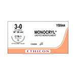 ETHICON Monocryl Undyed Monofilament Sutures YB944 36 Each - MDL-ETHYB944