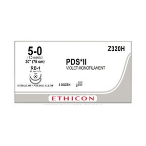 ETHICON Taper Point PDS II Absorbable Sutures Z320H 36 Each-MDL-ETHZ320H