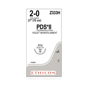ETHICON Taper Point PDS II Absorbable Sutures Z333H 36 Each-MDL-ETHZ333H