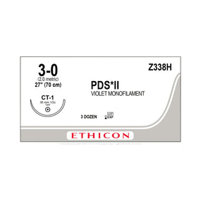 ETHICON Taper Point PDS II Absorbable Sutures Z338H 36 Each-MDL-ETHZ338H