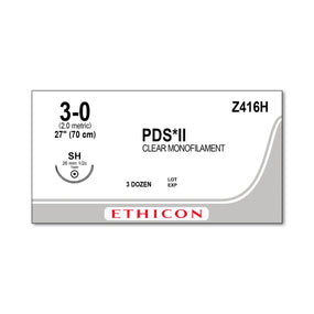 ETHICON Taper Point PDS II Absorbable Sutures Z416H 36 Each-MDL-ETHZ416H