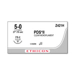ETHICON Reverse Cutting PDS II Absorbable Sutures Z421H 36 Each-MDL-ETHZ421H