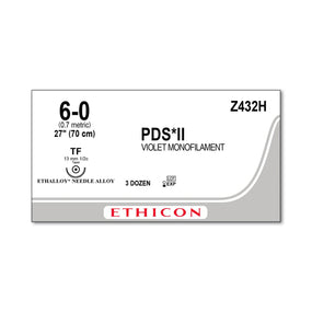 ETHICON Taper Point PDS II Absorbable Sutures Z432H 36 Each-MDL-ETHZ432H