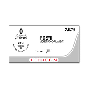ETHICON Reverse Cutting PDS II Absorbable Sutures Z467H 36 Each-MDL-ETHZ467H