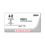 ETHICON Straight Cutting PDS II Absorbable Sutures Z662H 36 Each - MDL-ETHZ662H