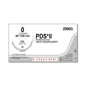 ETHICON Taper Point PDS II Absorbable Sutures Z990G 12 Each-MDL-ETHZ990G