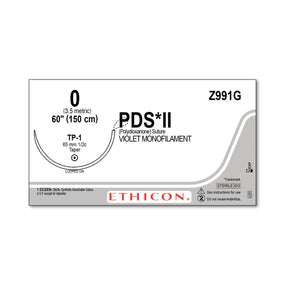 ETHICON Taper Point PDS II Absorbable Sutures Z991G 12 Each-MDL-ETHZ991G