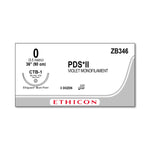 ETHICON Ethiguard PDS II Absorbable Sutures ZB346 36 Each - MDL-ETHZB346