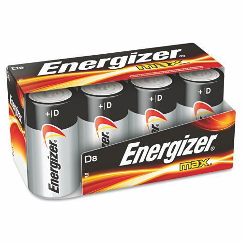 Eveready Battery Energizer Max Alkaline Battery E95FP-8 - 8.0 Each