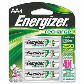 Eveready Battery Rechargeable Energizer Batteries - EVENH15BP4