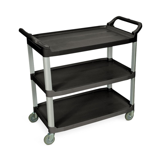 HDPE 3-Shelf Serving Cart - SC13-B - 1 Each - MDL-EVSSC13B
