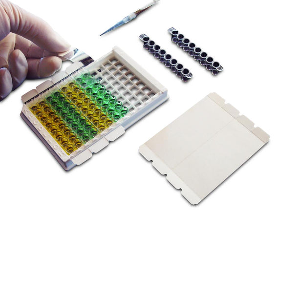 Excel Scientific Strips SealPlate MiniStrips Sealing Film, Sterile, 2 x 8,200 per Pack - SPS-2X8-50 - 200 Each