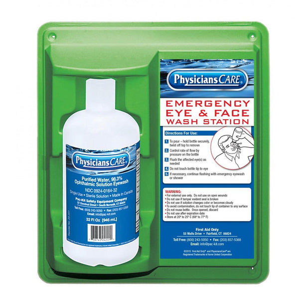 First Aid Only Eye Wash Stations - 24-202-001 - 6 Each - MDL-FAO24202001