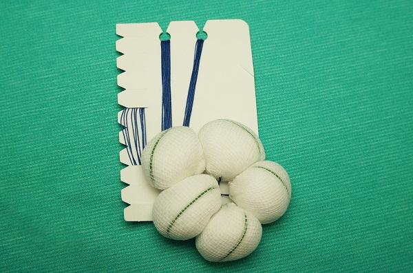 Fabco Double-String Strung Cotton-Filled Tonsil Sponges 34106010 - 250.0 Each