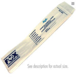 Fox Converting Sterilizing Bags, 2.5" x 1.5" x 10.5" - 101 - 1000 Each