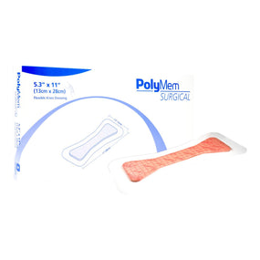 Ferris PolyMem Adhesive Film Flexible Knee Dressing 0511 - 10.0 Each - MDL-FER0511