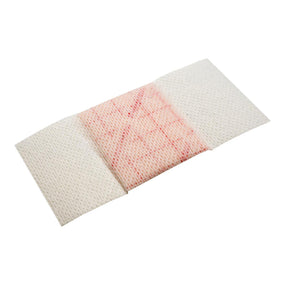 FERRIS PolyMem Cloth Border Adhesive Wound Dressings 7042 100 Each - MDL-FER7042