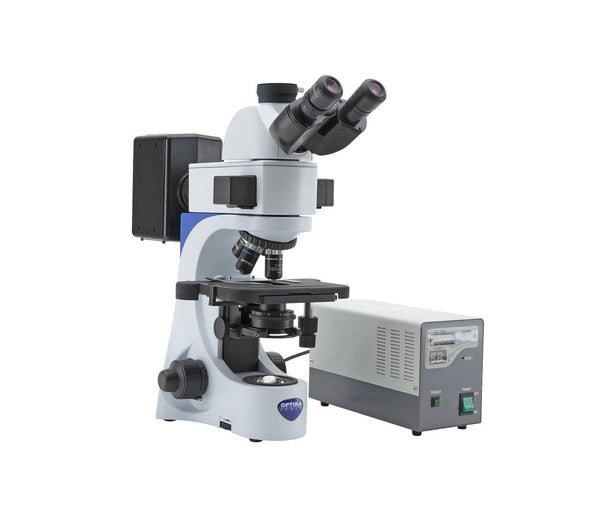 Optika Italy HBO Fluorescent Trinocular Microscopes B-383FL-US - 1.0 Each