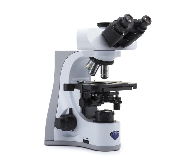 Optika Italy Phase Contrast Microscope, 4x/0.10, 10x/0.25, 40x/0.65, 100x/1.25, Oil, Trinocular - B-510PH - 1 Each