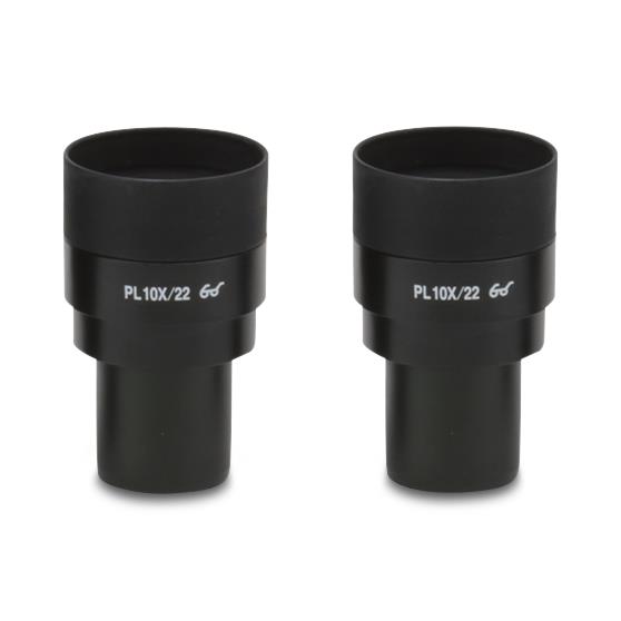Optika Italy High Eyepoint Microscope Eyepieces M-1001 - 1.0 Each