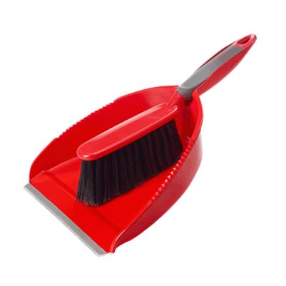 Vileda Professional Snap-on Dust Pan & Brush 148299 - 12.0 Each
