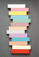 First ID Spine Insert Card, 1" x 5", Mauve - 4266-06 - 100 Each