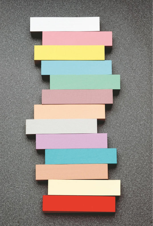 First ID Spine Insert Card, 1" x 5", Mauve - 4266-06 - 100 Each