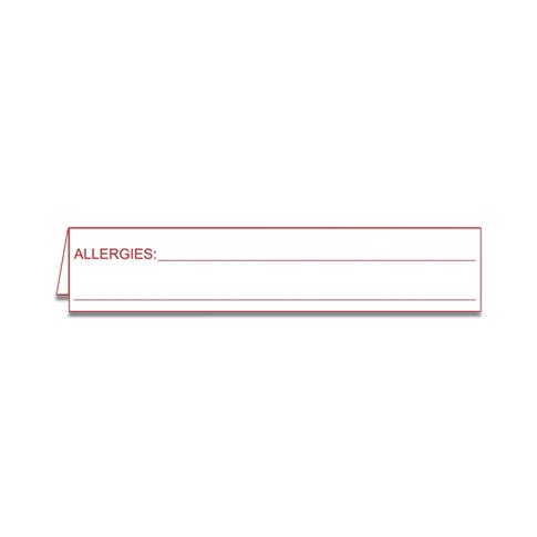 First Healthcare Products First Healthcare Spine ID Insert Cards 426901 - 100.0 Each
