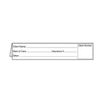 First ID Spine Insert Card, Homecare, 5" X 1.875" - 5054F-01 - 1 Each