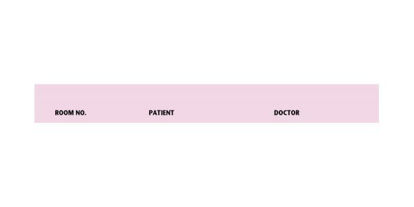 First Healthcare Products Printed Spine ID Labels - FHP506309