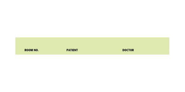 First Healthcare Products Printed Spine ID Labels - FHP506312